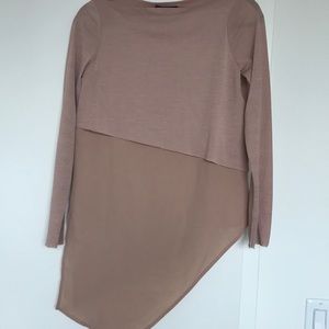 Zara asymmetrical top